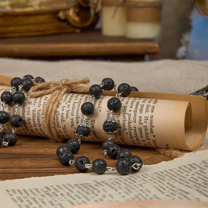 FREE Today: Volcanic Pulse Rosary: A Devotional Thread Woven with Christ's Love