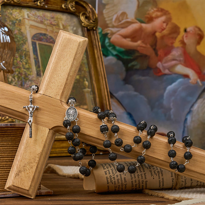 FREE Today: Volcanic Pulse Rosary: A Devotional Thread Woven with Christ's Love
