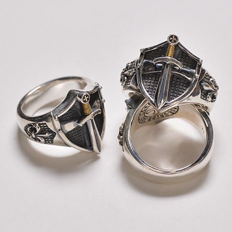 Christianartworkshop The Immortal Faith Shield&Sword&Iris Ring: A Symbol of Faith and Fortitude - image 5