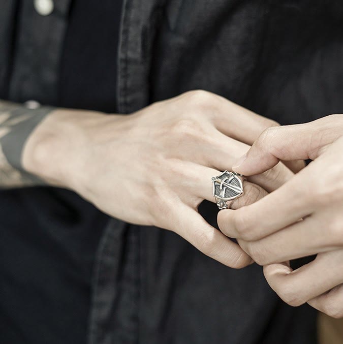 FREE Today: The Immortal Faith Shield&Sword&Iris Ring: A Symbol of Faith and Fortitude
