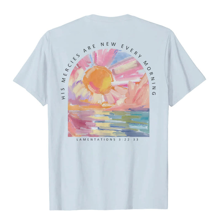 Christianartworkshop His Mercies Are New Every Morning T-Shirt