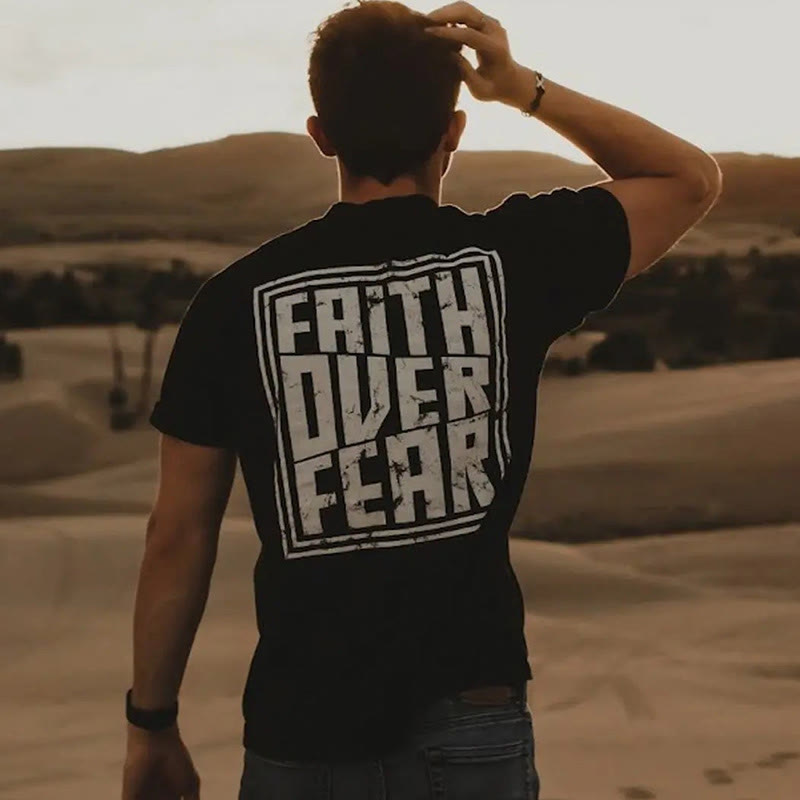 Christianartworkshop Faith Over Fear T-Shirt - image 24