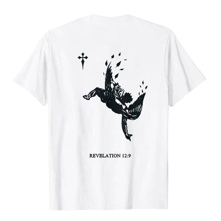 Christianartworkshop Only God's Judgment Matter Print Short Sleeve T-Shirt - image 6