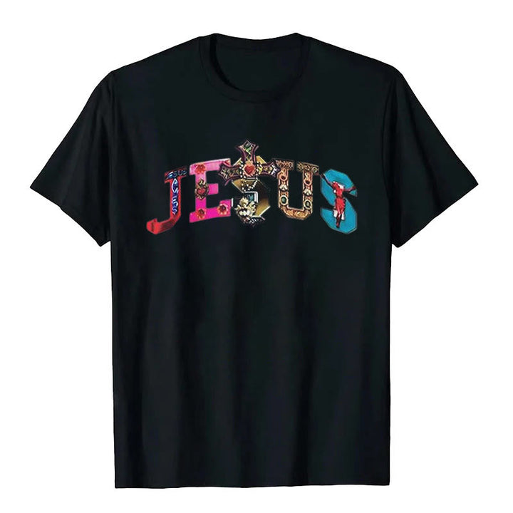 Christianartworkshop Retro Vintage Graphic Jesus T-Shirt
