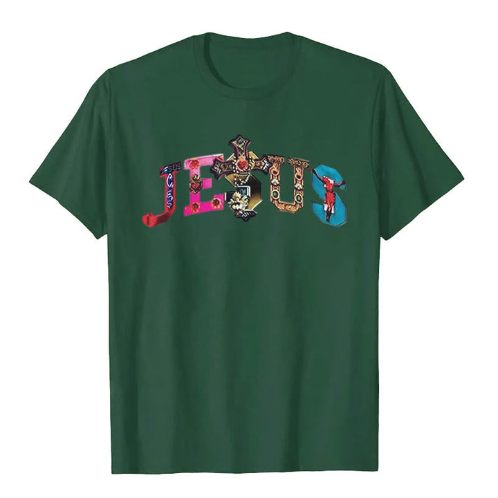 Christianartworkshop Retro Vintage Graphic Jesus T-Shirt