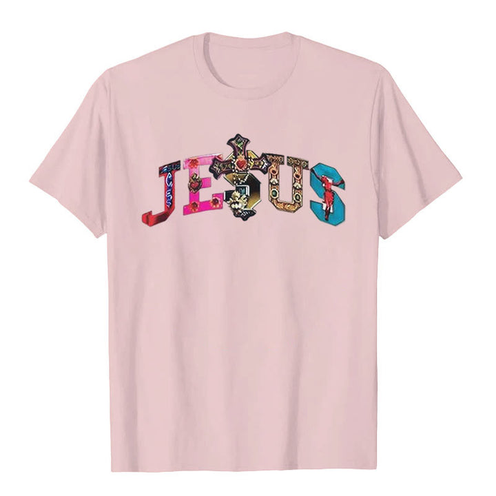 Christianartworkshop Retro Vintage Graphic Jesus T-Shirt