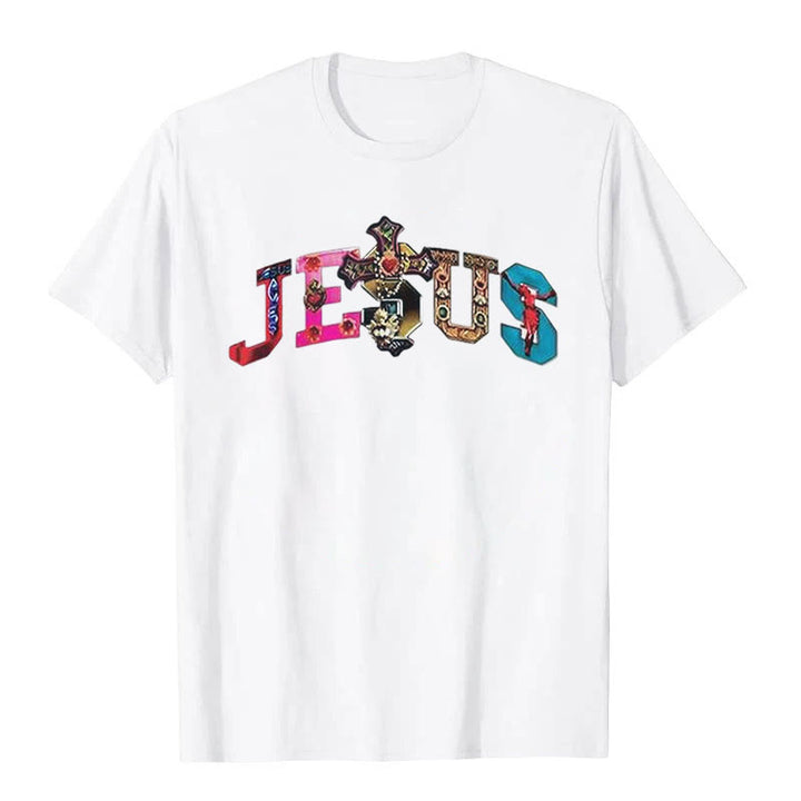 Christianartworkshop Retro Vintage Graphic Jesus T-Shirt