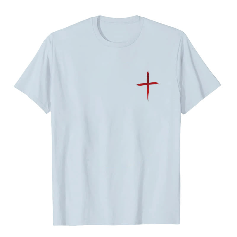 Christianartworkshop I'll Walk With God T-Shirt - image 12