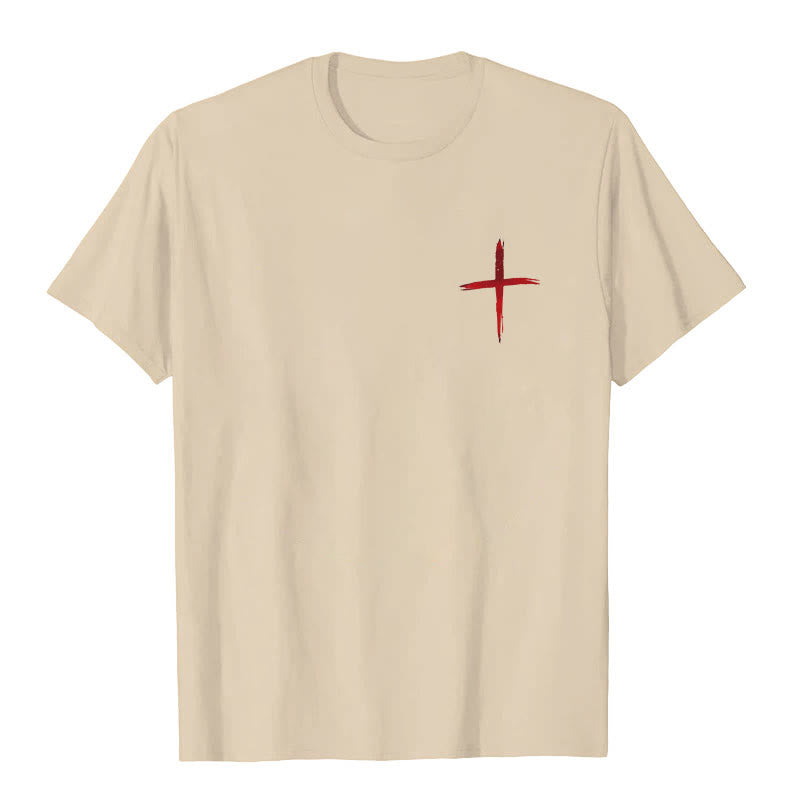 Christianartworkshop I'll Walk With God T-Shirt - image 9