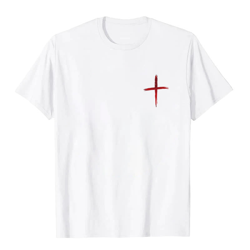 Christianartworkshop I'll Walk With God T-Shirt - image 3