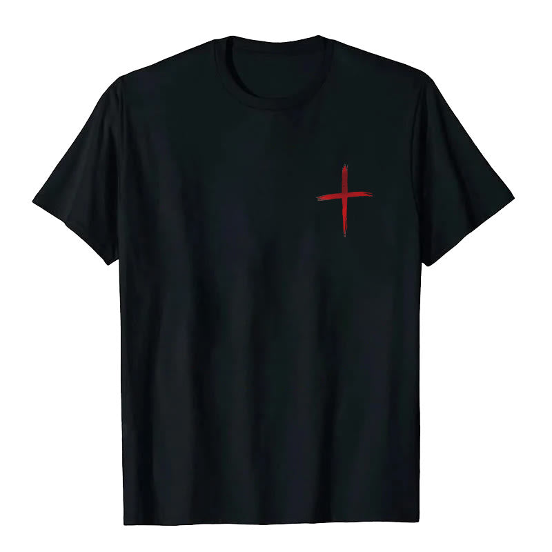 Christianartworkshop I'll Walk With God T-Shirt - image 6