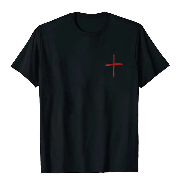 Christianartworkshop I'll Walk With God T-Shirt - image 6