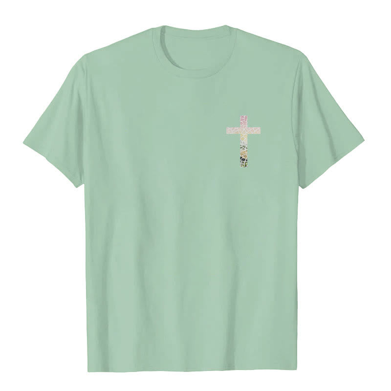 Christianartworkshop God Turns Broken Pieces into Masterpieces T-Shirt - image 19