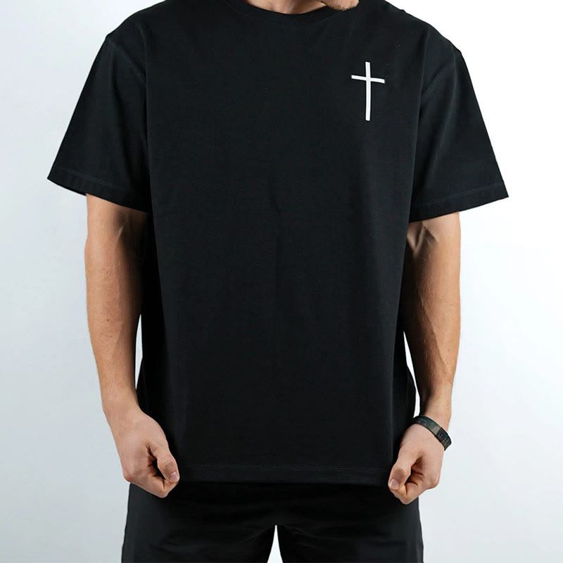 Christianartworkshop Philippians 4:13 "I Can Do All Things" Strength T-Shirt - image 3