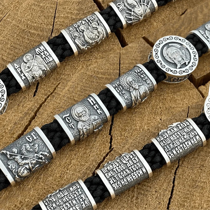 Christianartworkshop 2colors Jesus Christ Divine Bracelet: A Symbol of Holy Reverence