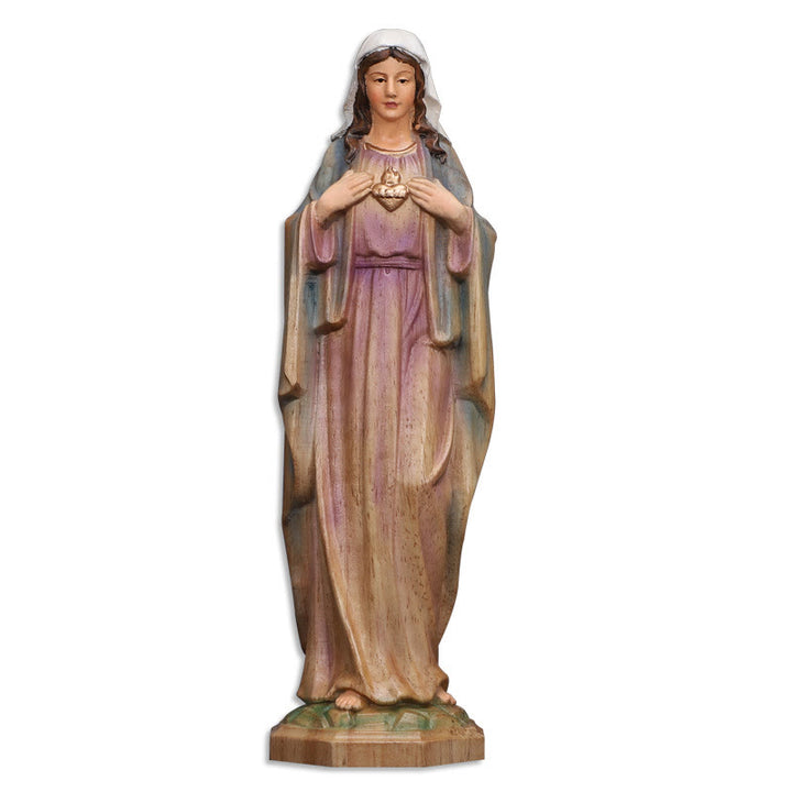 Christianartworkshop Our Lady Wooden Desktop Ornament: Spreading Love and Blessings