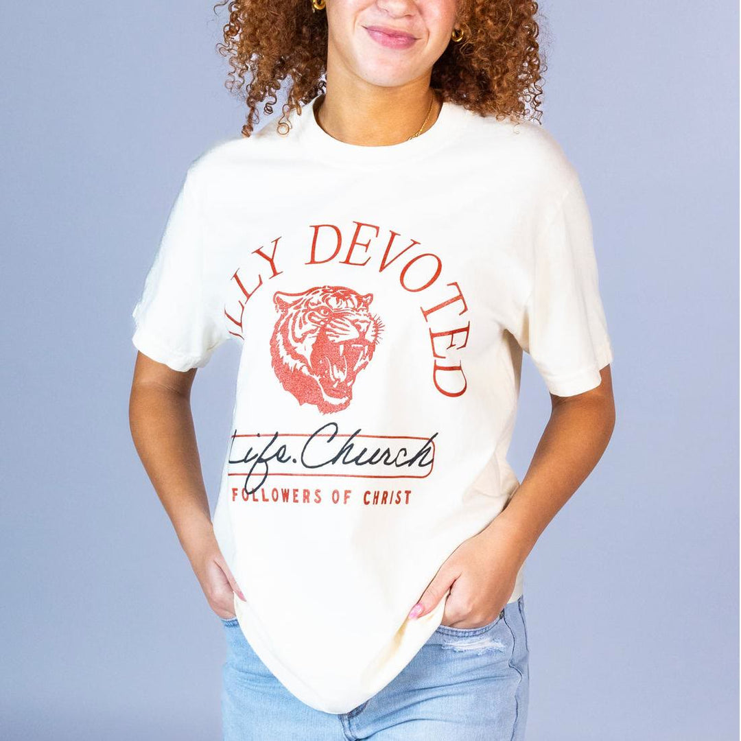 Christianartworkshop Fully Devoted T-shirt - image 4