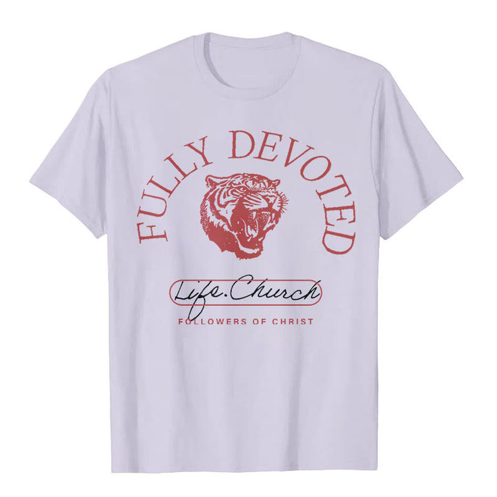 Christianartworkshop Fully Devoted T-shirt - Purple - 2XL - image 13