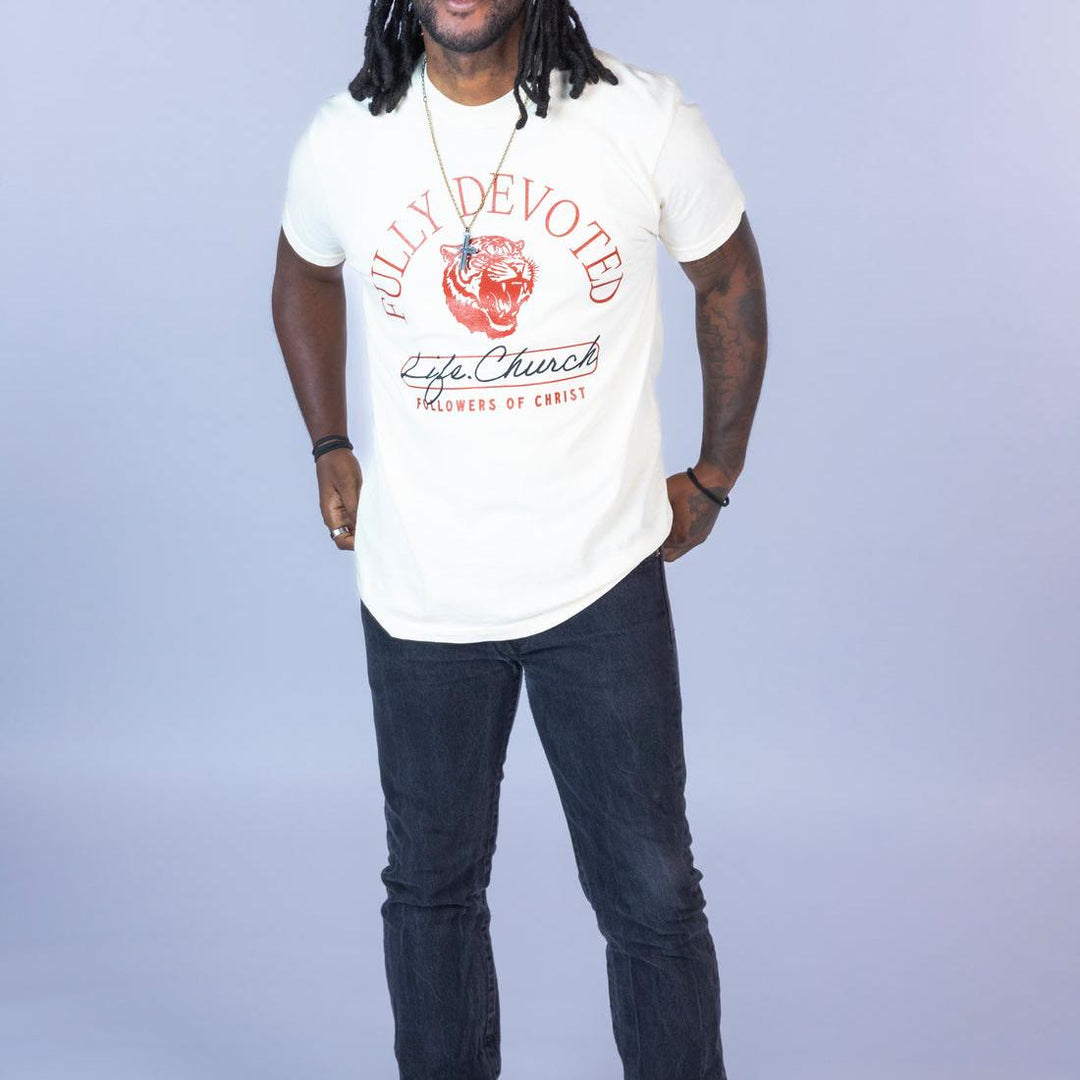 Christianartworkshop Fully Devoted T-shirt - image 1