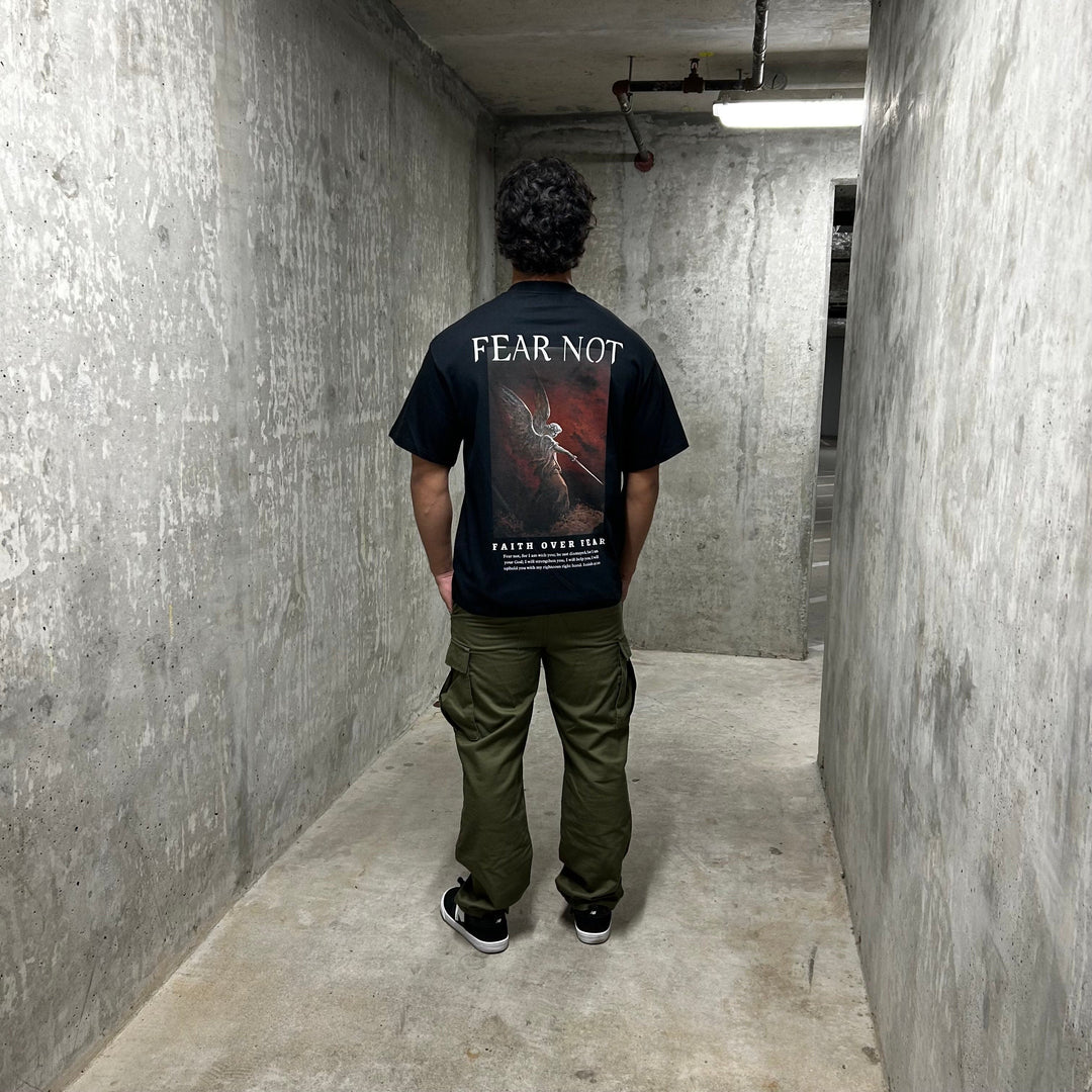 Christianartworkshop "FEAR NOT" Short Sleeve T-shirt - image 3