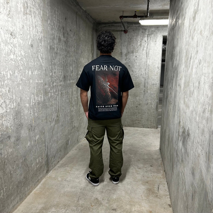 Christianartworkshop "FEAR NOT" Short Sleeve T-shirt - image 3