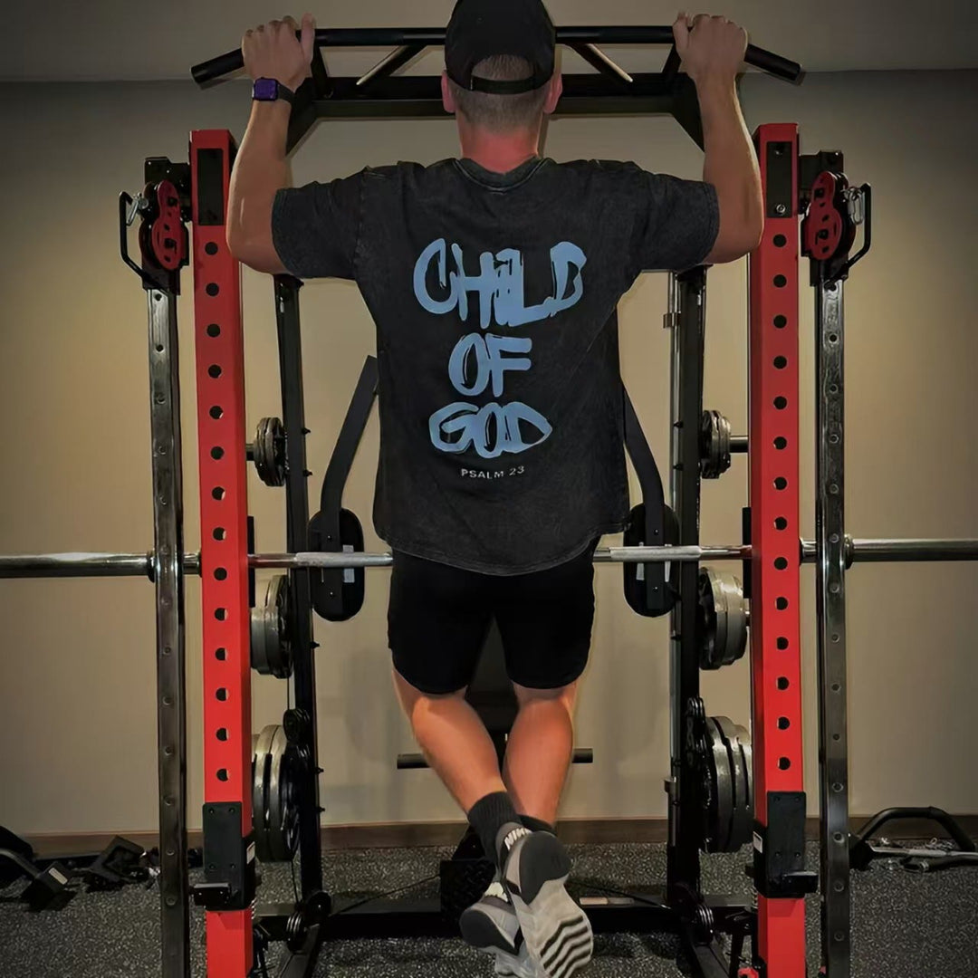 Christianartworkshop "CHILD OF GOD" Washed T-Shirt - image 3
