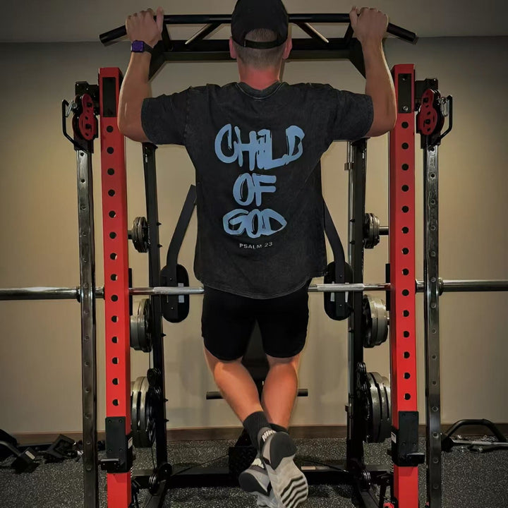 Christianartworkshop "CHILD OF GOD" Washed T-Shirt - image 3