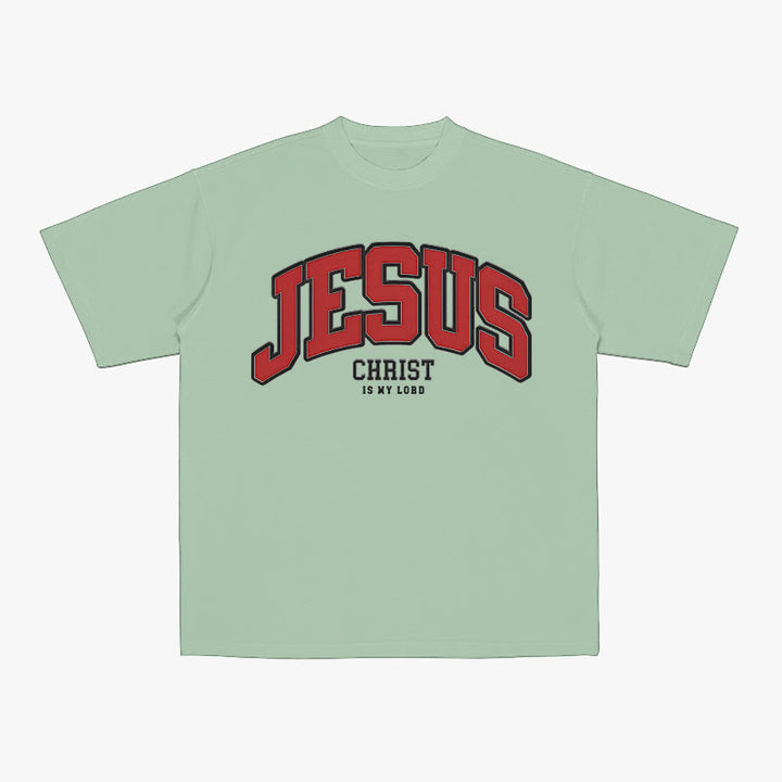 Christianartworkshop Bold Declaration 'Jesus Christ Is My Lord' Christian T-Shirt