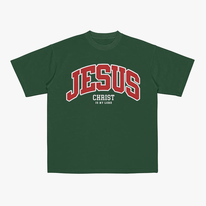 Christianartworkshop Bold Declaration 'Jesus Christ Is My Lord' Christian T-Shirt