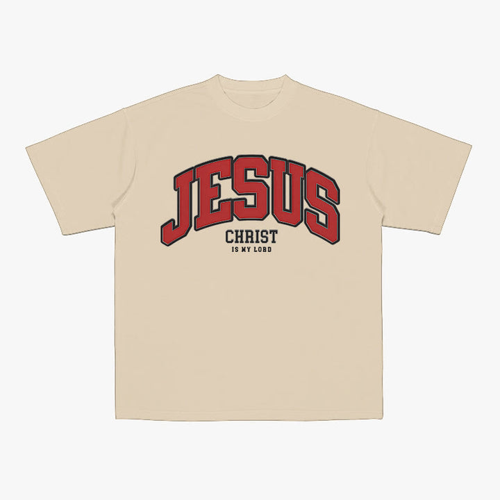 Christianartworkshop Bold Declaration 'Jesus Christ Is My Lord' Christian T-Shirt