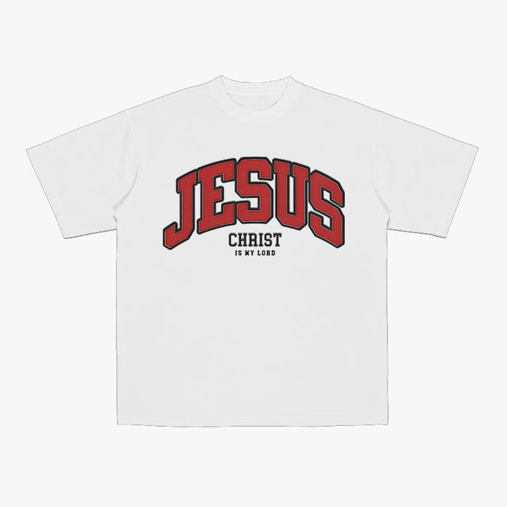 Christianartworkshop Bold Declaration 'Jesus Christ Is My Lord' Christian T-Shirt