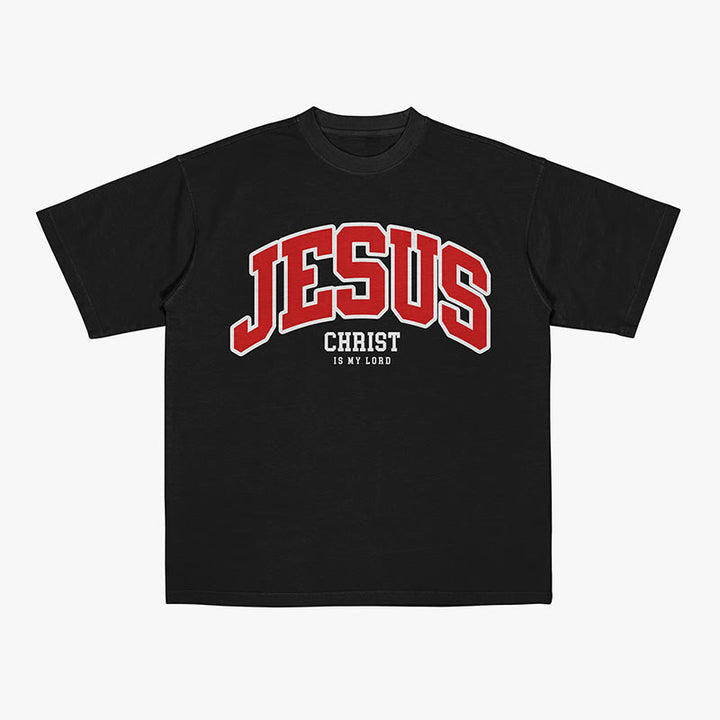 Christianartworkshop Bold Declaration 'Jesus Christ Is My Lord' Christian T-Shirt