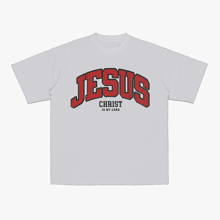 Christianartworkshop Bold Declaration 'Jesus Christ Is My Lord' Christian T-Shirt