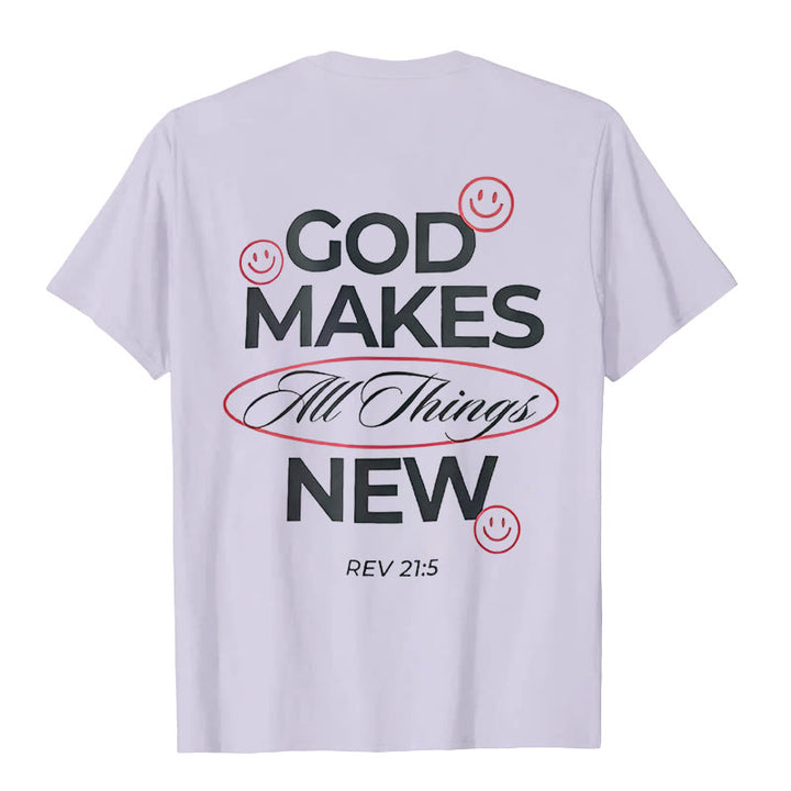 Christianartworkshop God Makes All Things New T-shirt - image 16