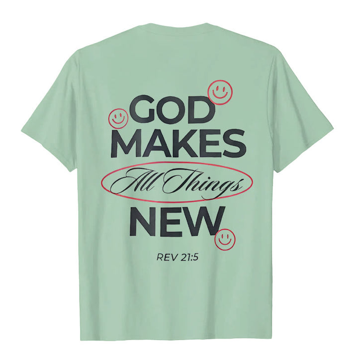 Christianartworkshop God Makes All Things New T-shirt - image 19