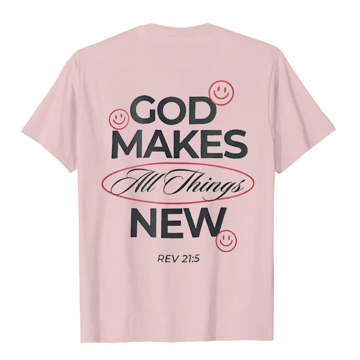 Christianartworkshop God Makes All Things New T-shirt - image 13