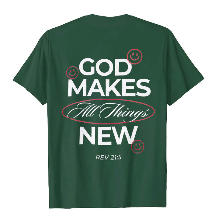 Christianartworkshop God Makes All Things New T-shirt - image 22