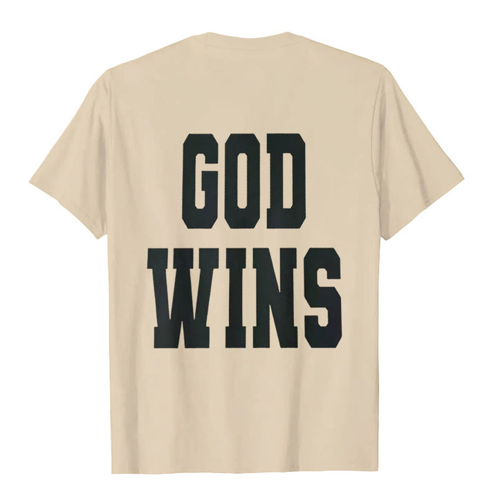 Christianartworkshop God Wins T-shirt - image 7