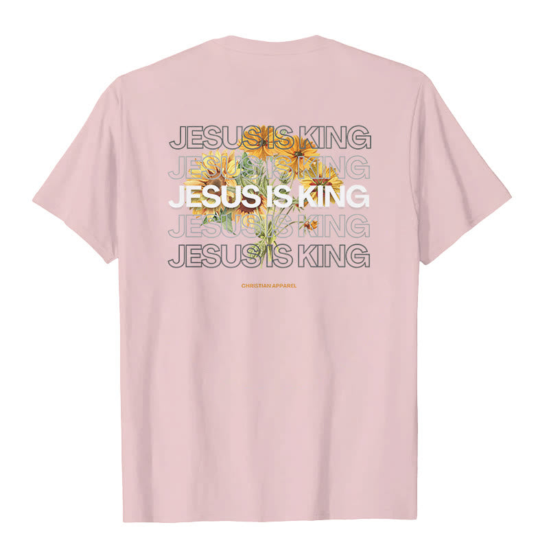 Christianartworkshop Jesus ​Is King T-shirt - image 13