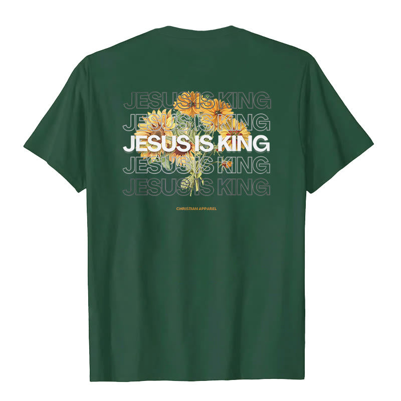 Christianartworkshop Jesus ​Is King T-shirt - image 22
