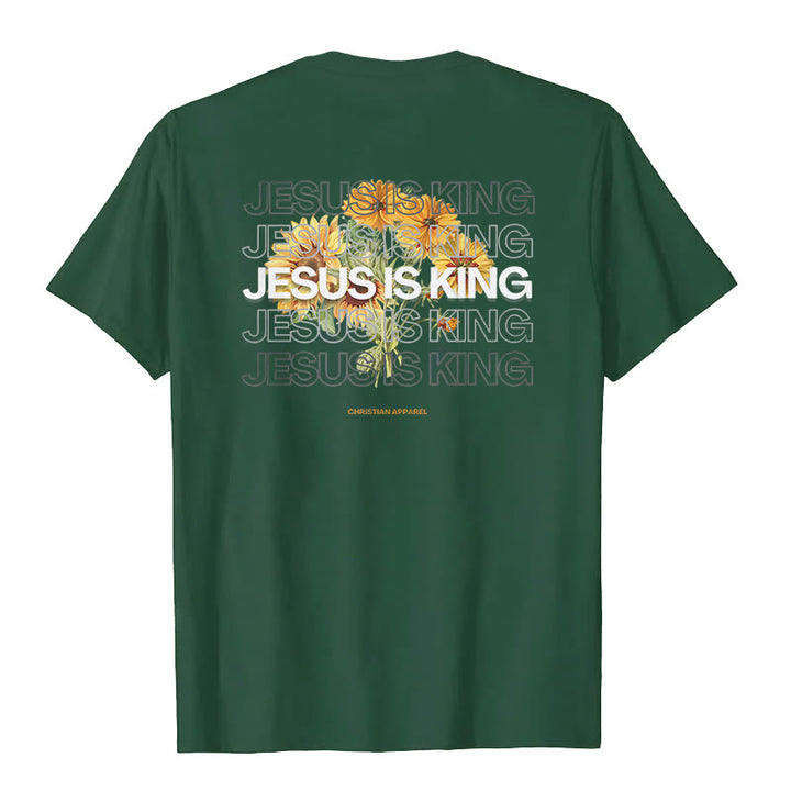 Christianartworkshop Jesus ​Is King T-shirt - image 22