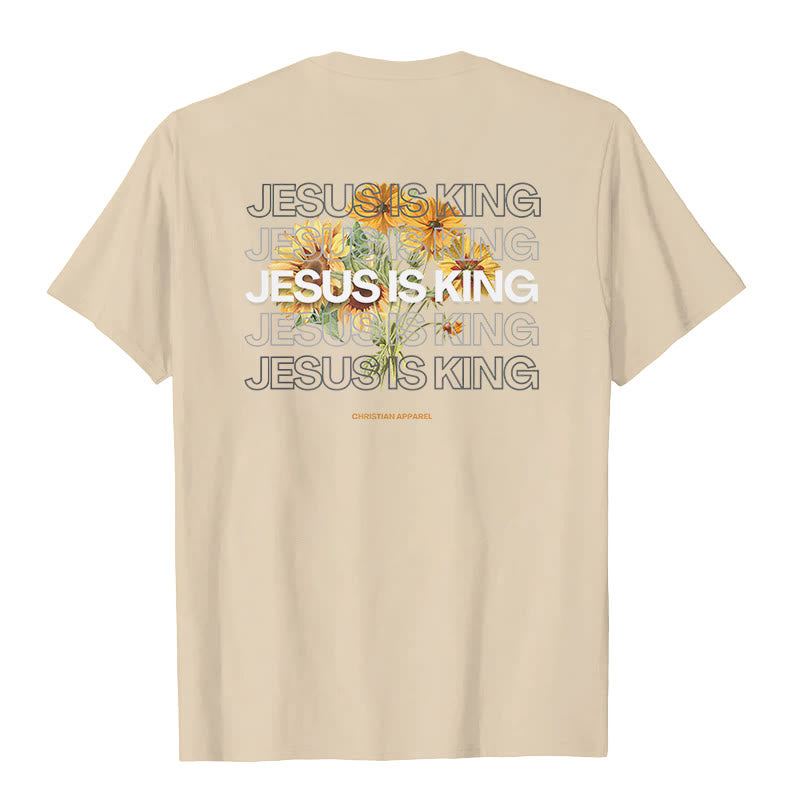 Christianartworkshop Jesus ​Is King T-shirt - image 7