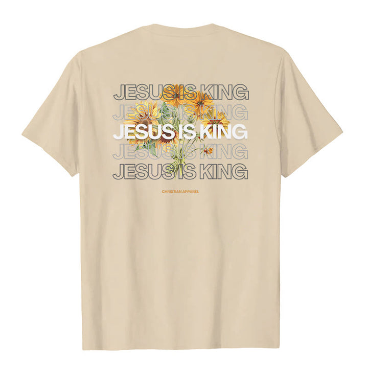 Christianartworkshop Jesus ​Is King T-shirt - image 7