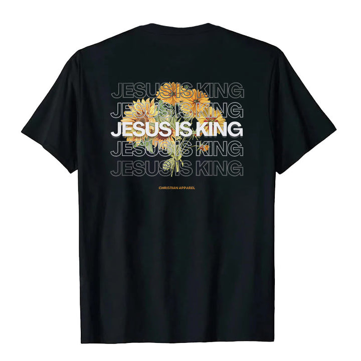 Christianartworkshop Jesus ​Is King T-shirt - image 4