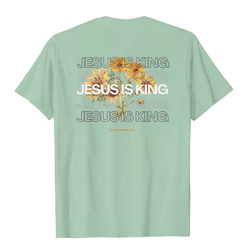 Christianartworkshop Jesus ​Is King T-shirt - image 19