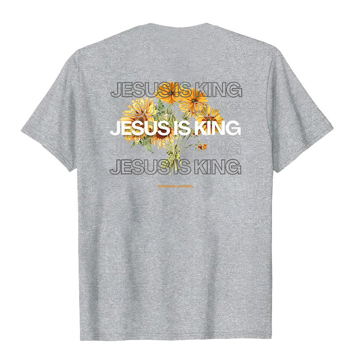 Christianartworkshop Jesus ​Is King T-shirt - image 25