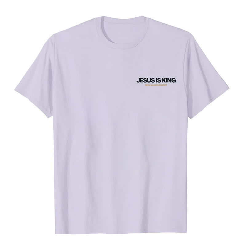 Christianartworkshop Jesus ​Is King T-shirt - image 17
