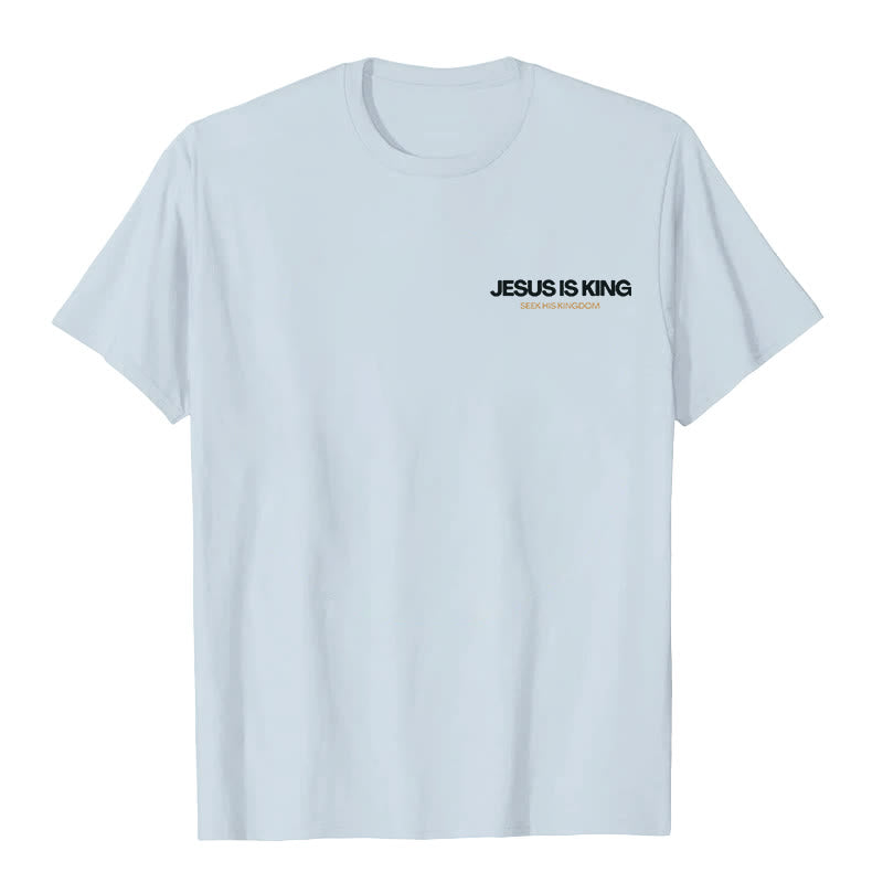 Christianartworkshop Jesus ​Is King T-shirt - image 11