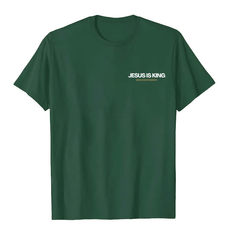 Christianartworkshop Jesus ​Is King T-shirt - image 23