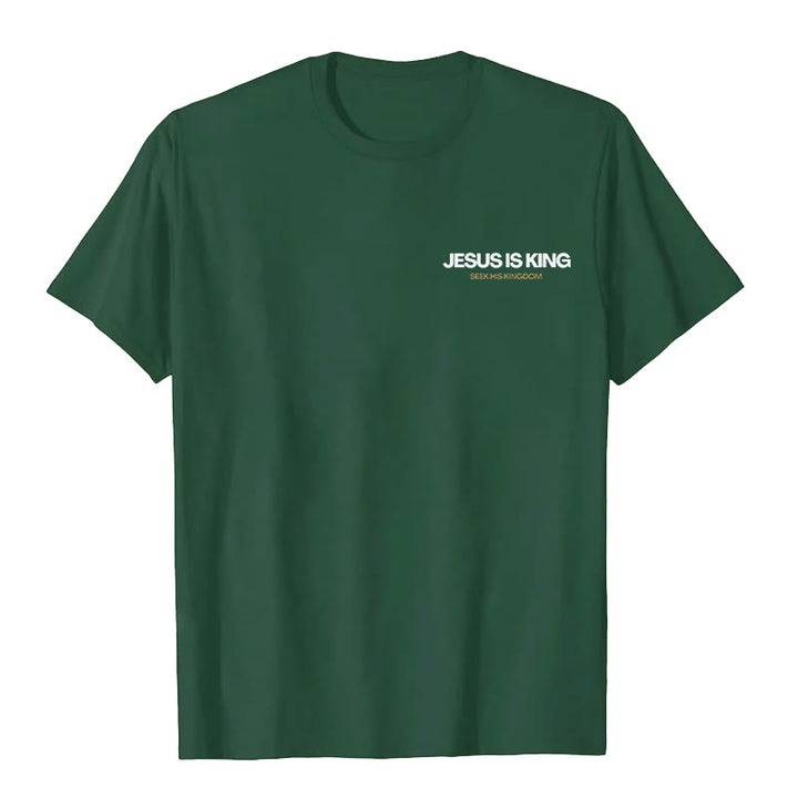 Christianartworkshop Jesus ​Is King T-shirt - image 23